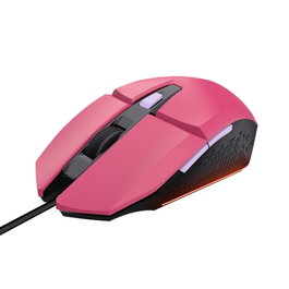 Trust GXT 109 Felox Ratón Gaming Rosa